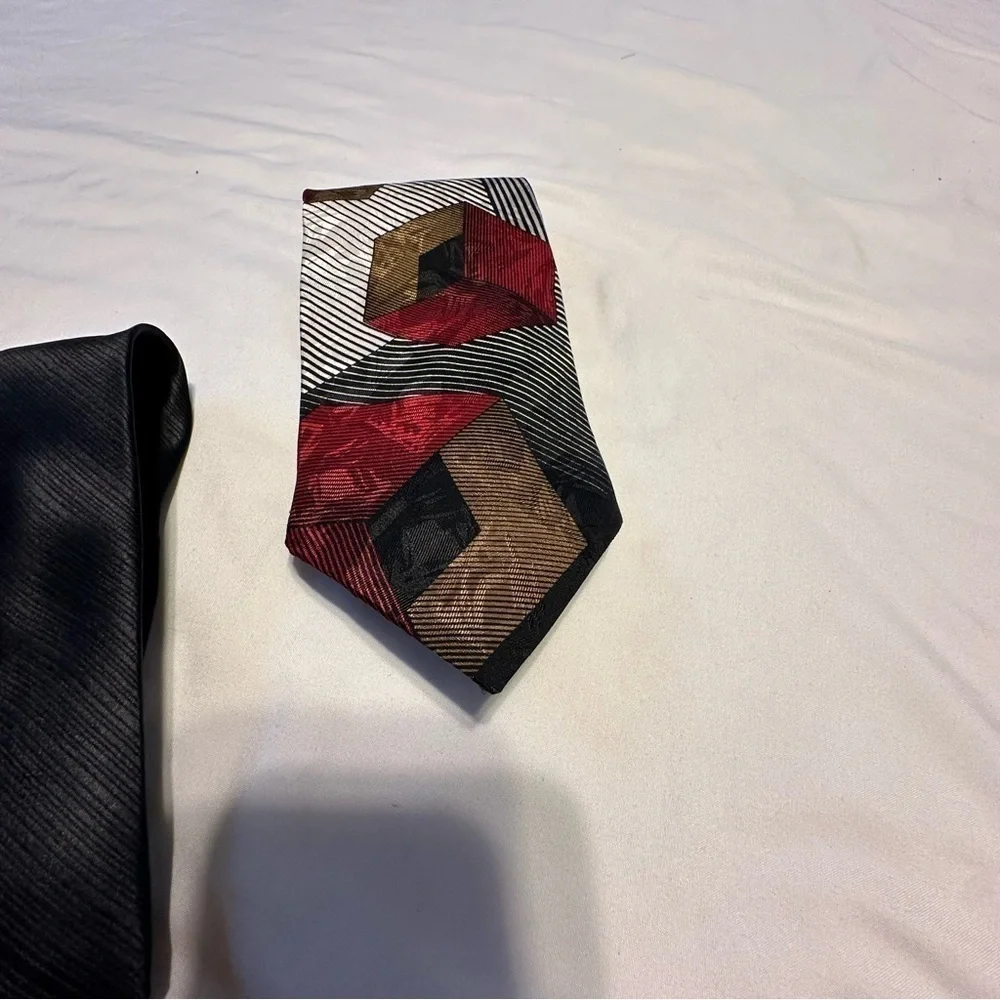 George Machado Tie Bundle Eclectic Grandpa Style Measurements in photos